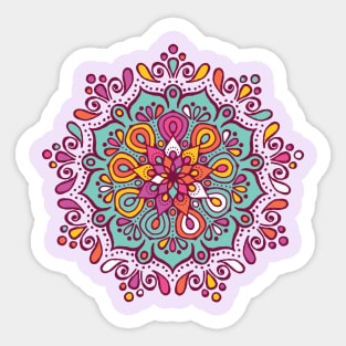 Beautiful mandala pattern Sticker